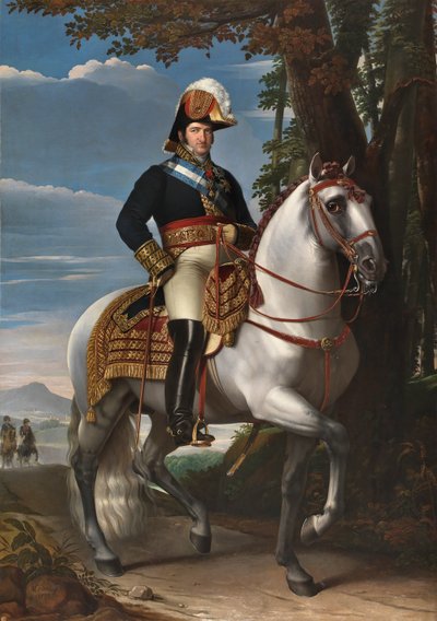 Fernando VII zu Pferd von José de Madrazo y Agudo